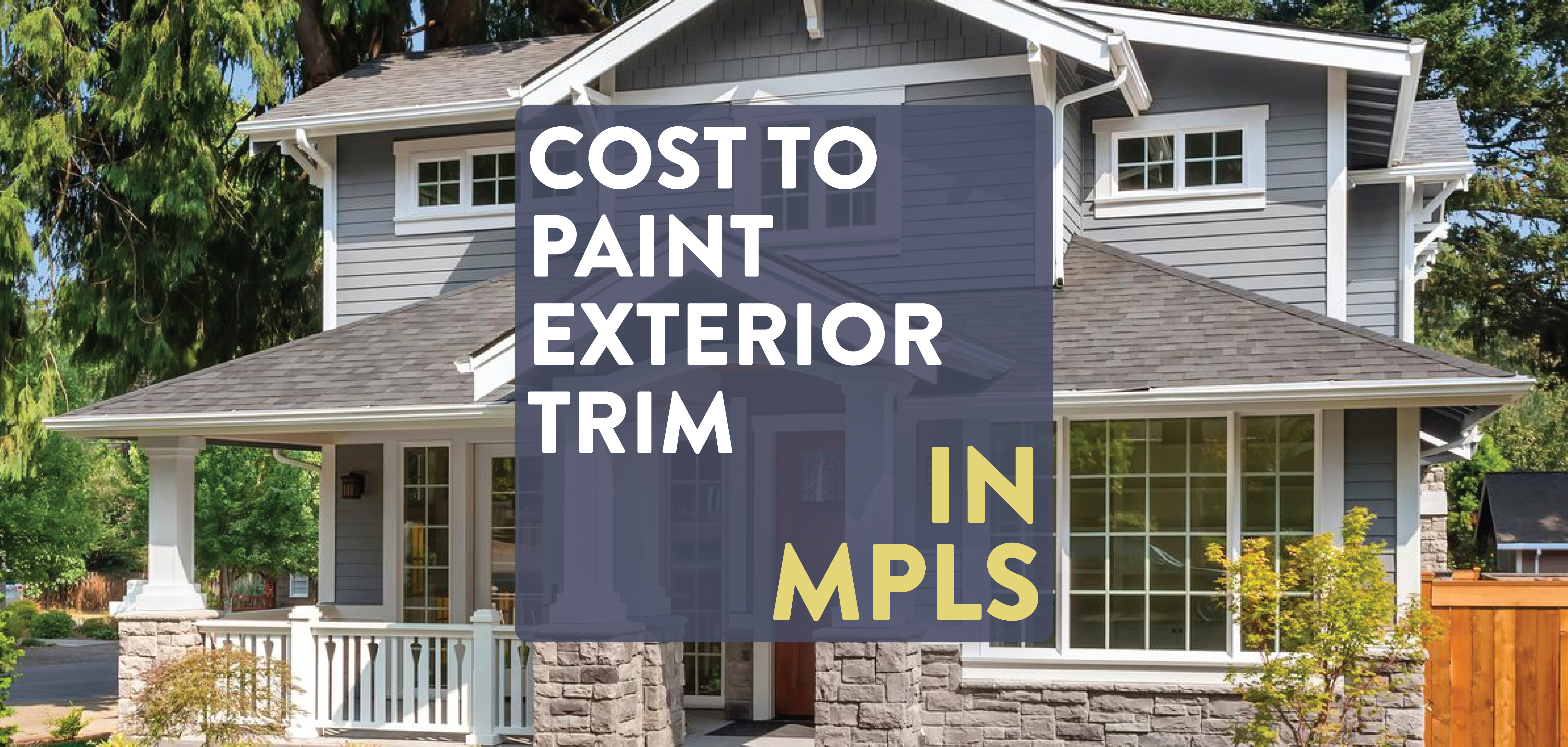 Cost of painting trim in mpls