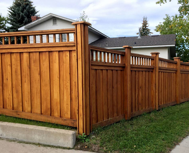 Fence Stained
