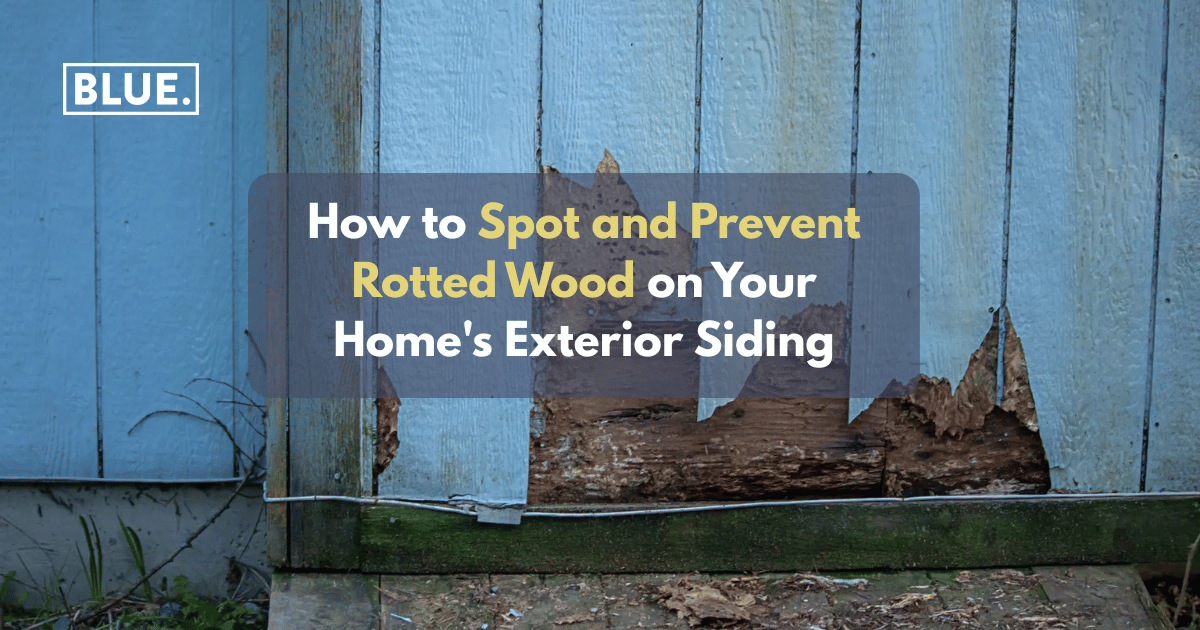 How to Spot and Prevent Rotted Wood on Your Home’s Exterior Siding